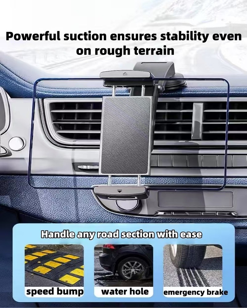 Car Phone Tablet Holder Suction Cup Windshield Dashboard Mount for iPhone iPad