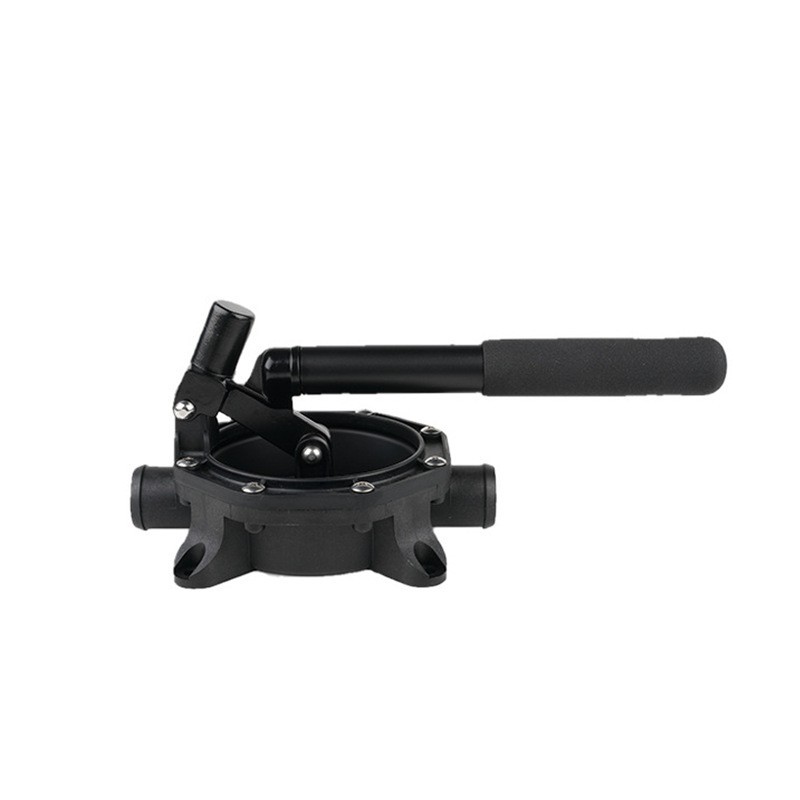 Marine Black Small-pressurized Diaphragm Type Manual Pump with Plastic Handle