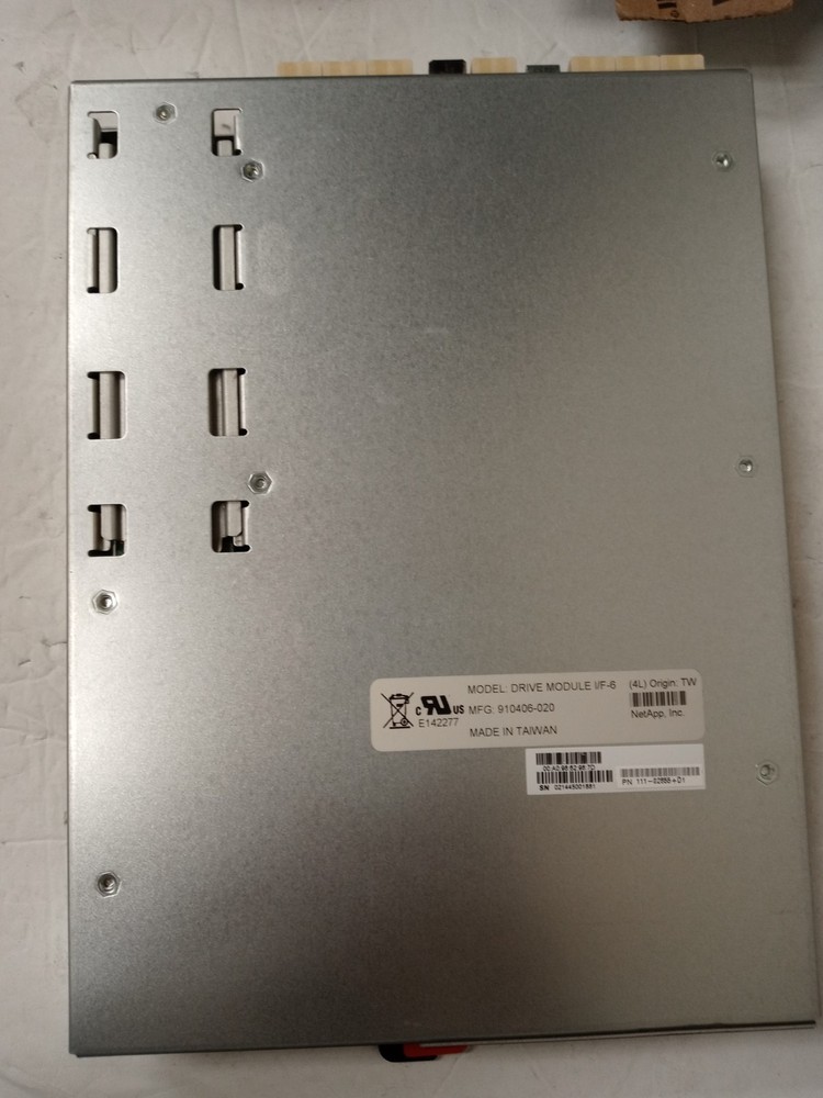 NetApp Controller Drive Module I/F-6 for Storage Array 111-02855+D1 E-X270806A-R