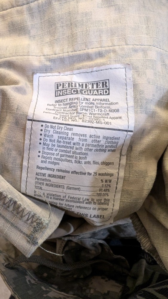 Authentic Army Combo Combat Jacket Size M And Cargo Pants Size L