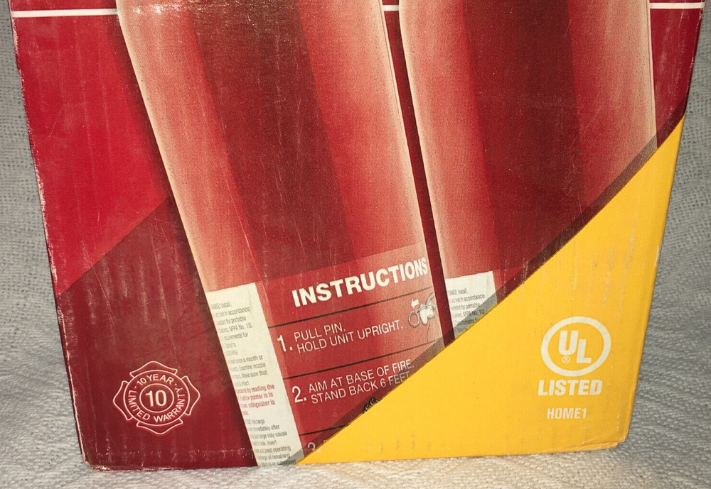 First Alert Home Fire Extinguishers 2 Pack - TOP QUALITY FIRE EXTINGUISHERS NEW