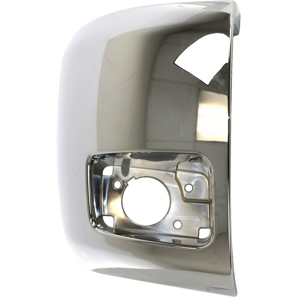 Bumper End For 2007-2013 Chevrolet Silverado 1500 Front Passenger Side Chrome