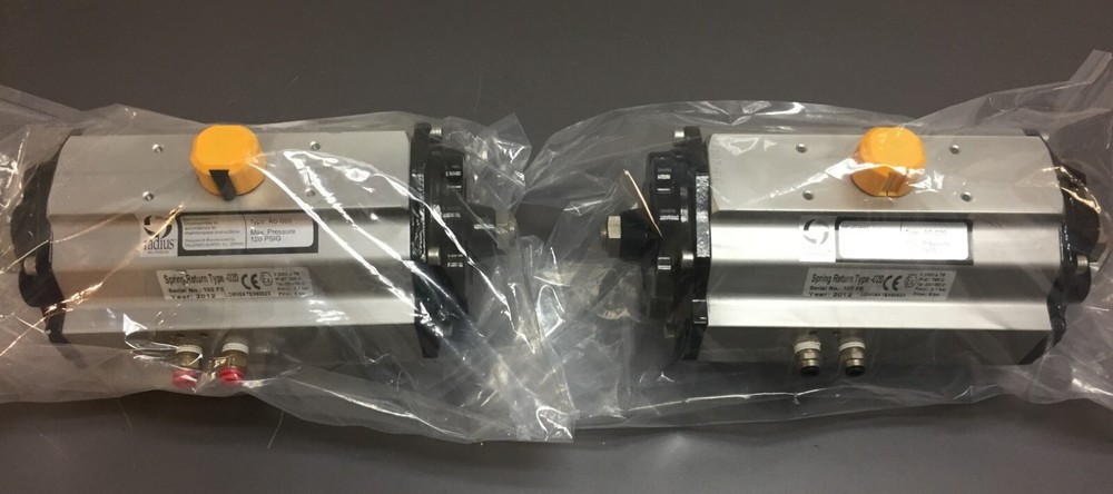 Radius AS-020, Max 120PSIG, Pneumatic Actuator