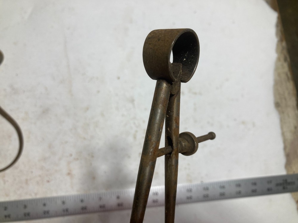 2 Vintage Precision Compass Divider For Carpenter Quality Drafting 6"