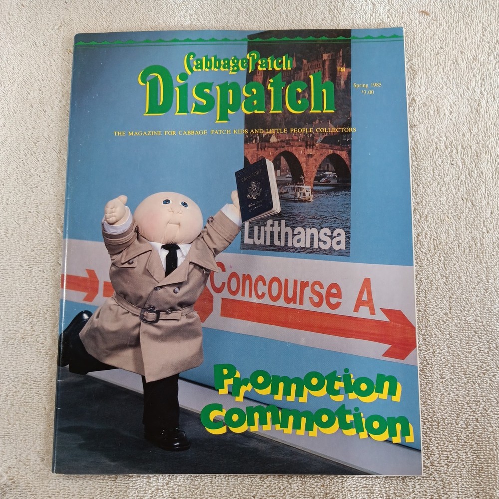 1985 CABBAGE PATCH DISPATCH, Spring Vol. 3 No. 4, Promotion Commotion Magazine