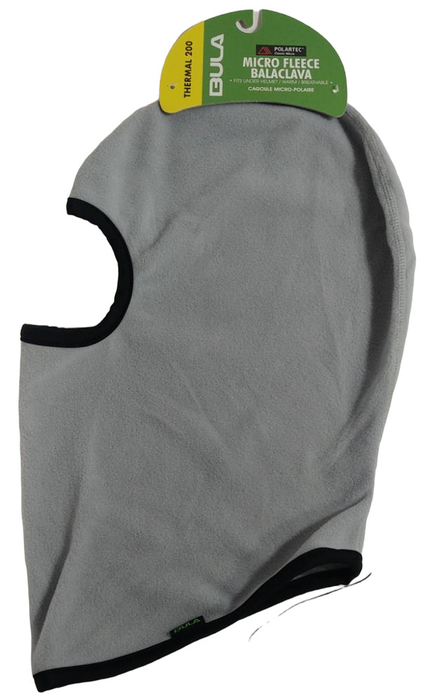 BULA Adult Microfleece Balaclava GREY - SMALL/MEDIUM
