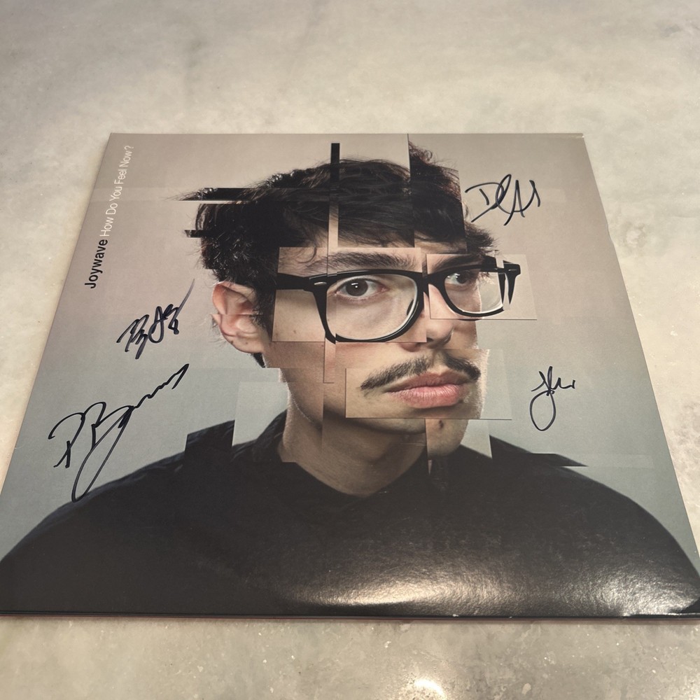 Joywave How Do You Feel Now? Signed Lp Autographed