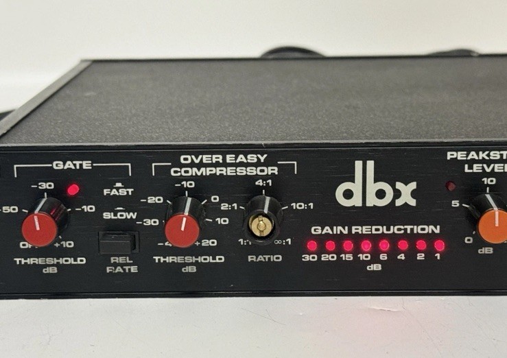 DBX 166 2-Channel Analog Audio Dynamics Processor with Compressor / Limiter