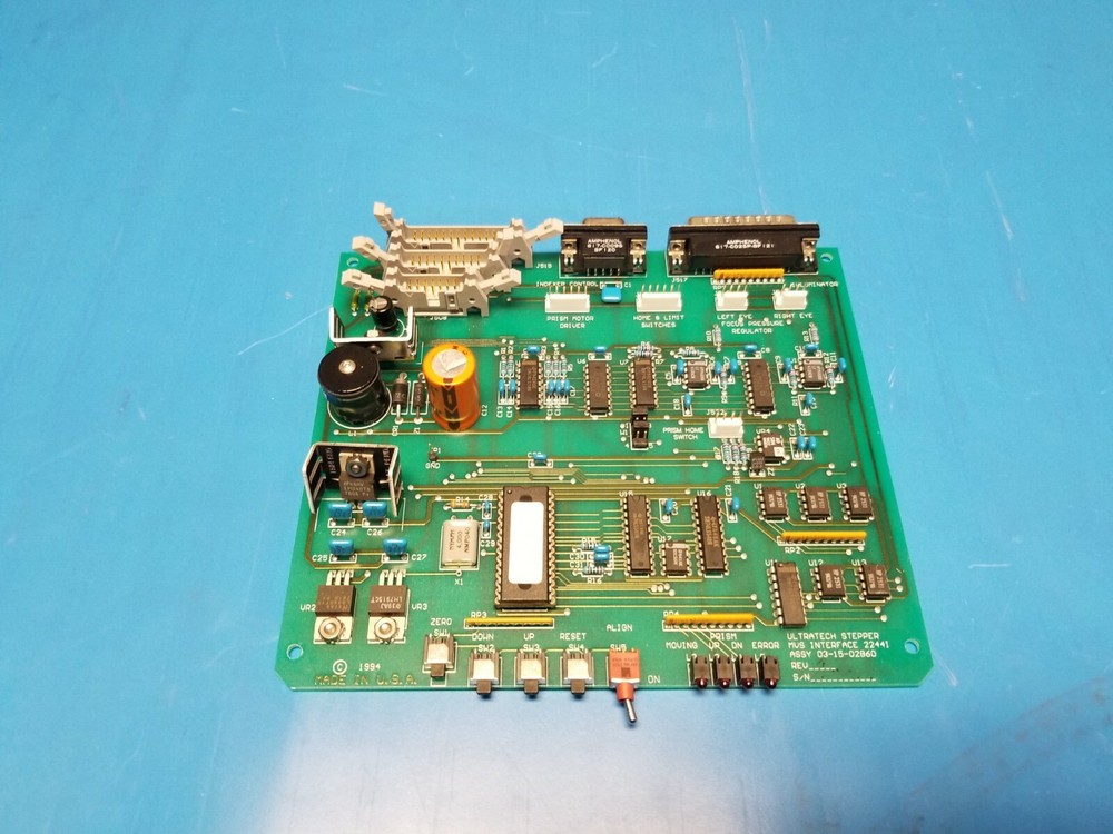 Ultratech Stepper MVS Interface Board 2244i 03-15-02860 Rev. A