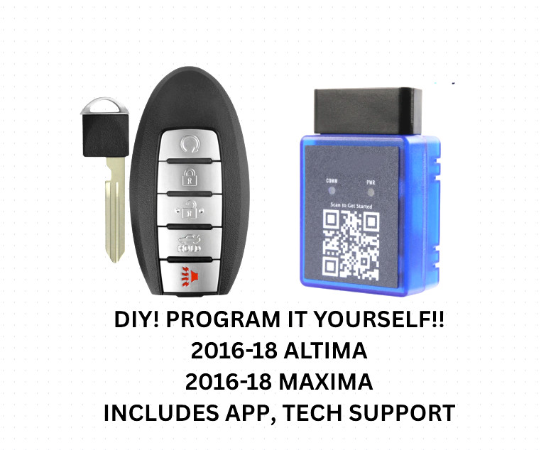 DIY PROGRAMMING KIT FOR  2016-2018 NISSAN MAXIMA ALTIMA SMART KEY 285E3-4RA0B