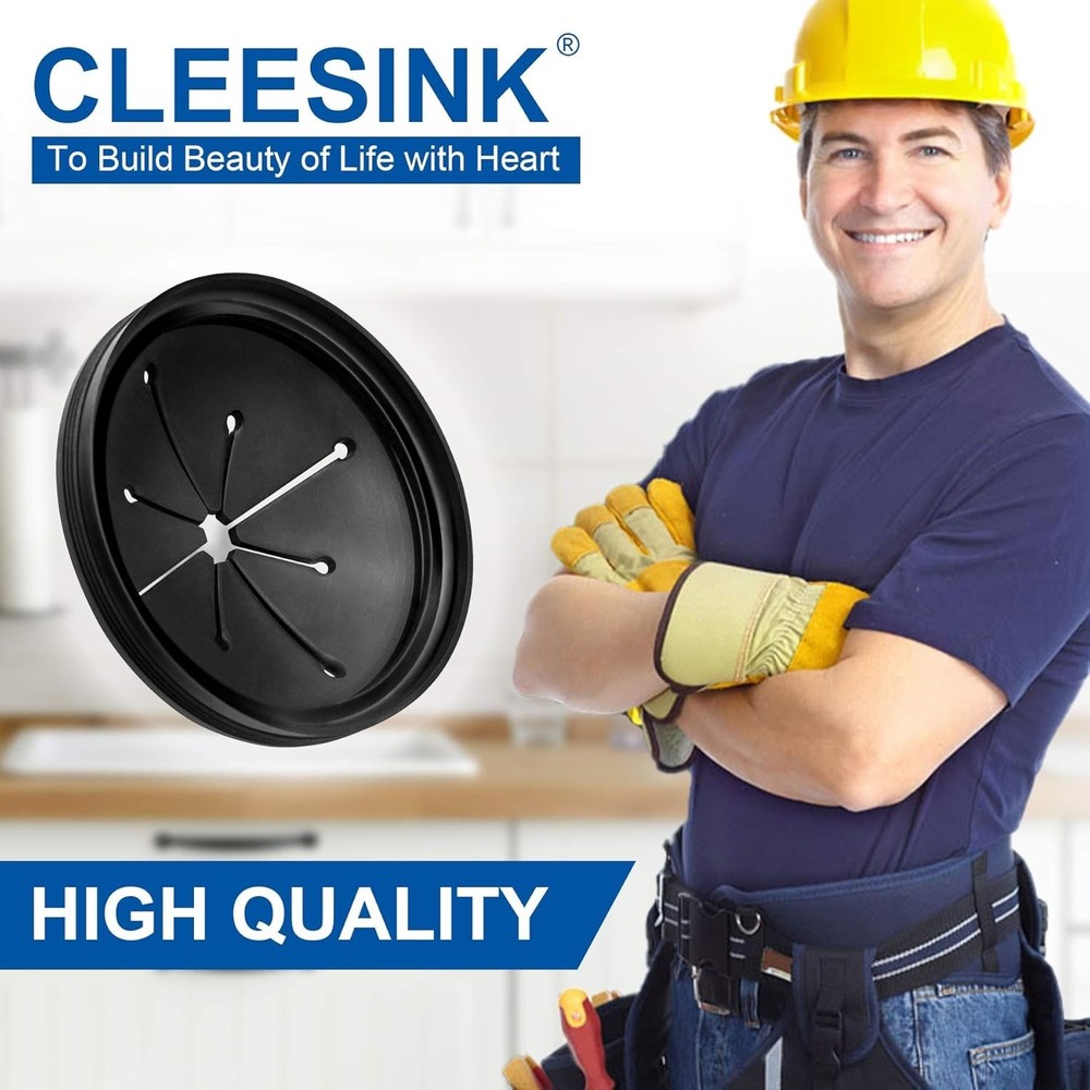 3 3/8-Inch Garbage Disposal Splash Guard - Universal Fit for ISE & More