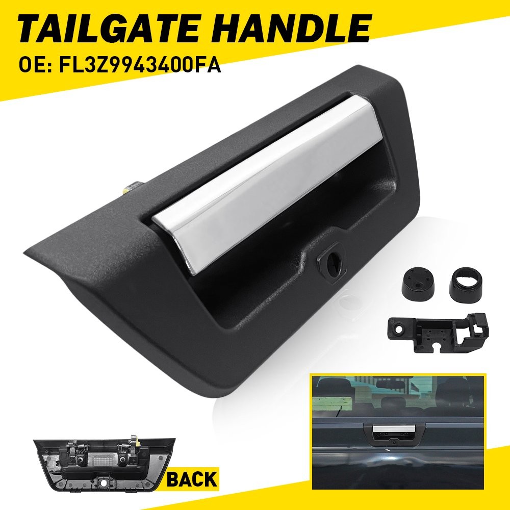 Tailgate Handle with Rear View Backup Camera Replacement for Ford F... Fast Ship