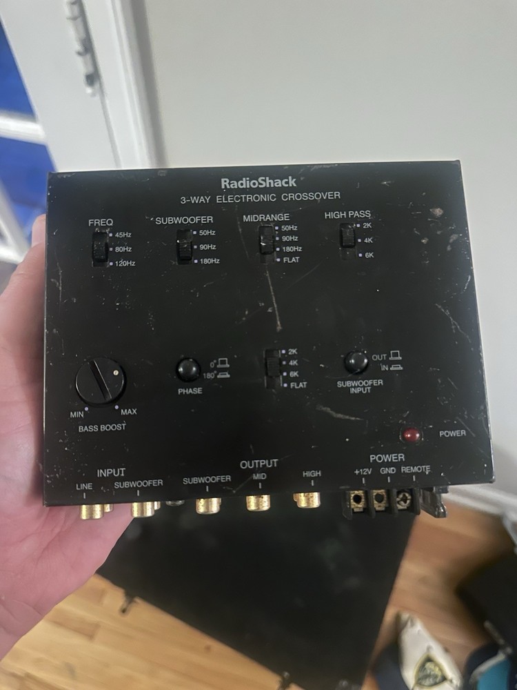 Radioshack - Audio Control Three Way Crossover