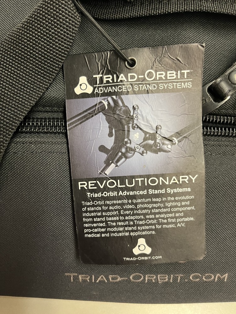 Triad orbit stand system Professional carrying Travel case