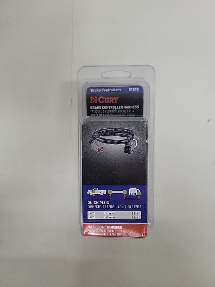 Curt 51313 Brake Control Wiring Harness, Packaged