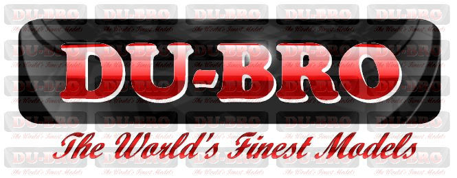 Du-Bro Logo Graphics Decals RC Plane Airplane