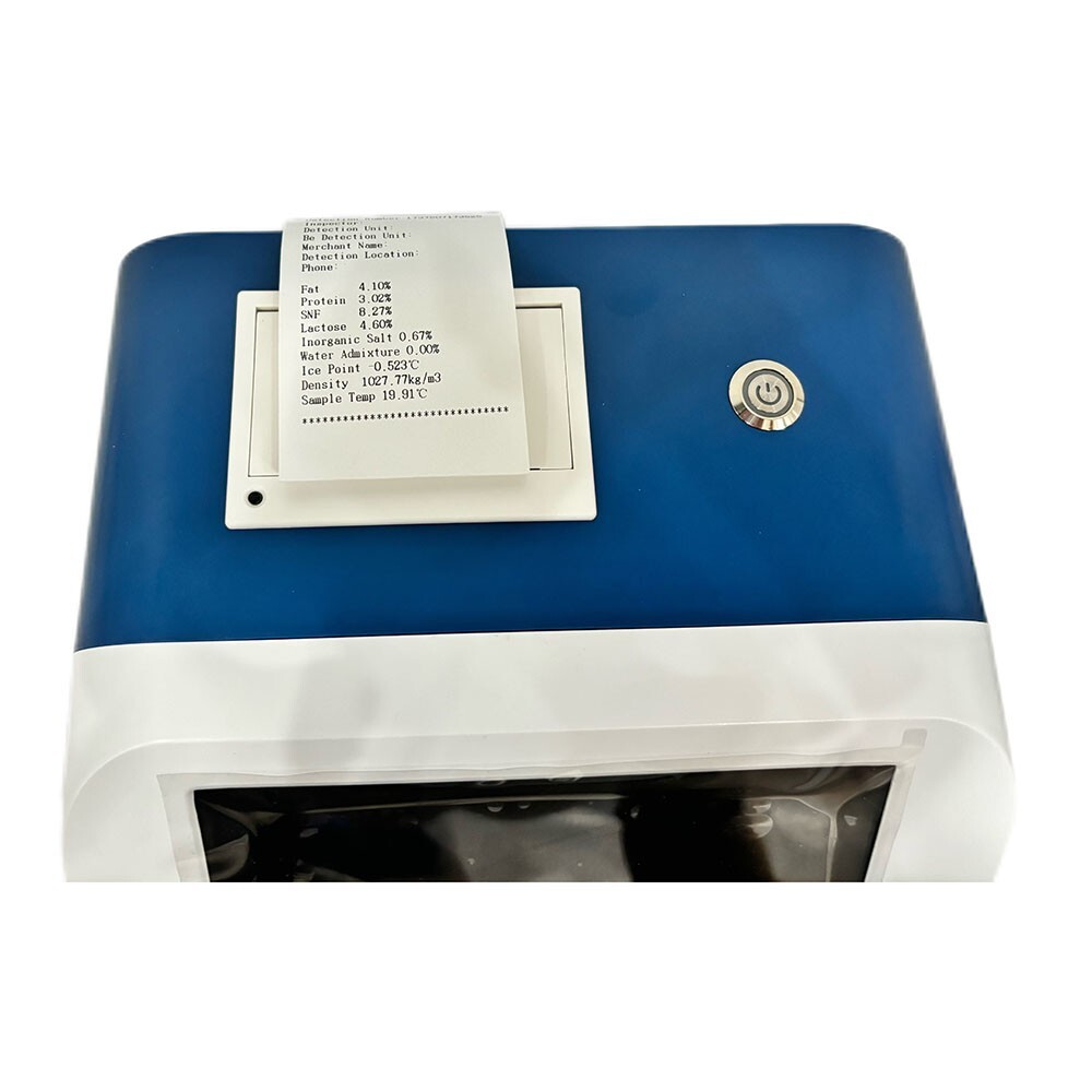 Liquid Dairy Products Analyzer with Built-in Thermal Printer USB Interface