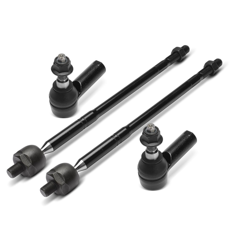 4x Front Inner & Outer Tie Rod End w/ Ball Joint for Ford Transit-150 2015-2019