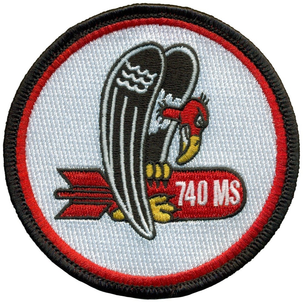 USAF 740th MISSILE SQUADRON – HERITAGE - PATCH