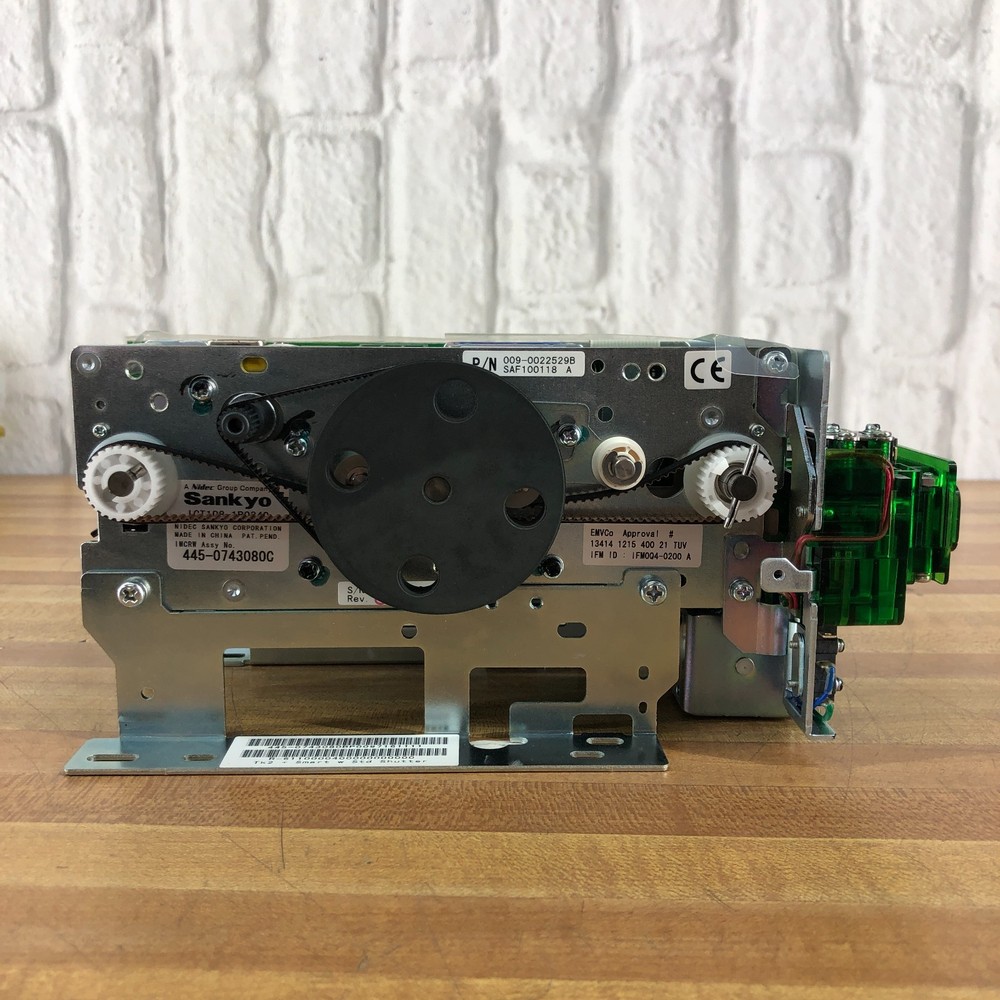 NCR Motorized Card Reader Track2 + w Std Shutter PN: 445-07643080C (WORKS)