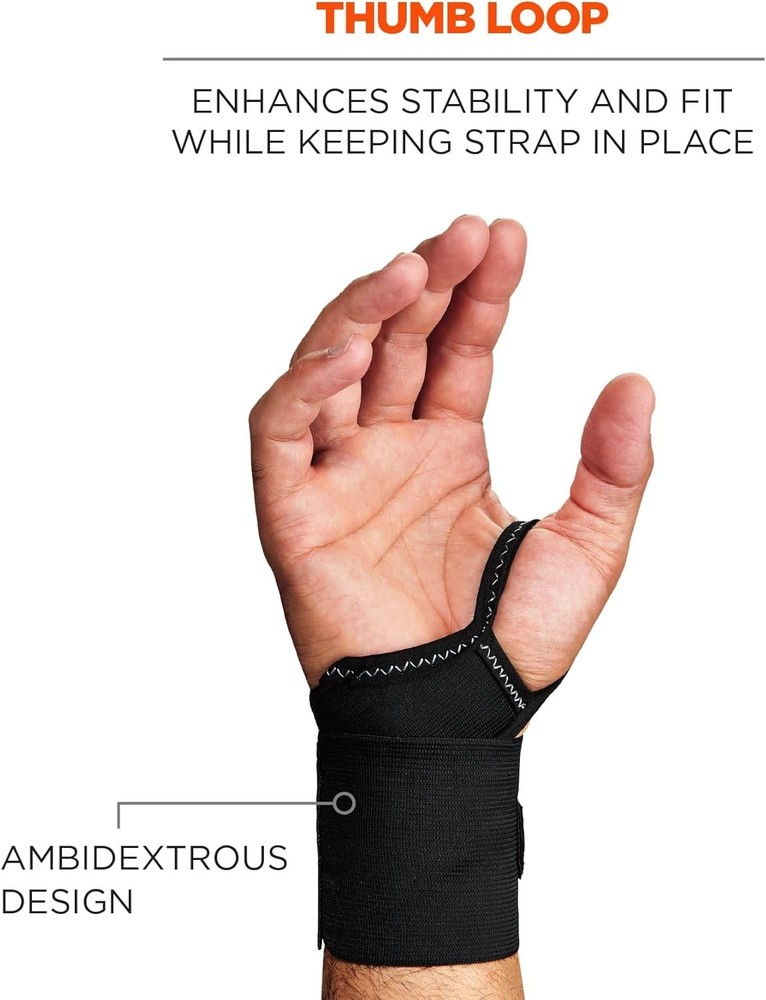 Comfortable ProFlex 420 Wrist Wrap - Adjustable Fit with Thumb Loop Support
