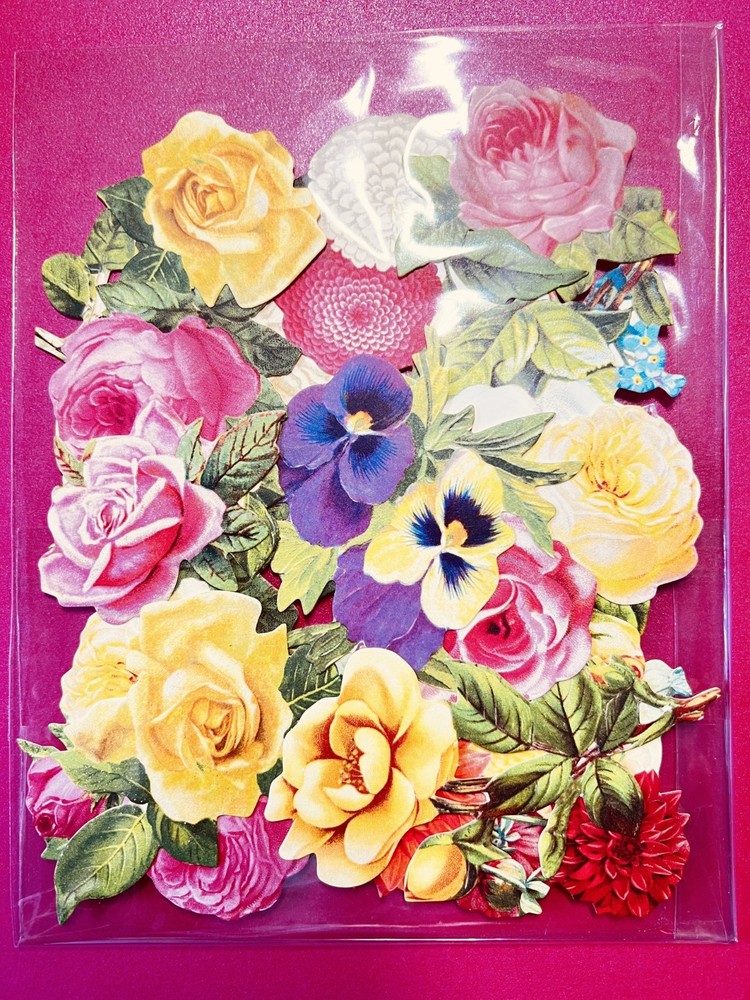 Anna Griffin Slider Flowers on Vases - Message Pulls up - 5 Unique Cards - LOOK!