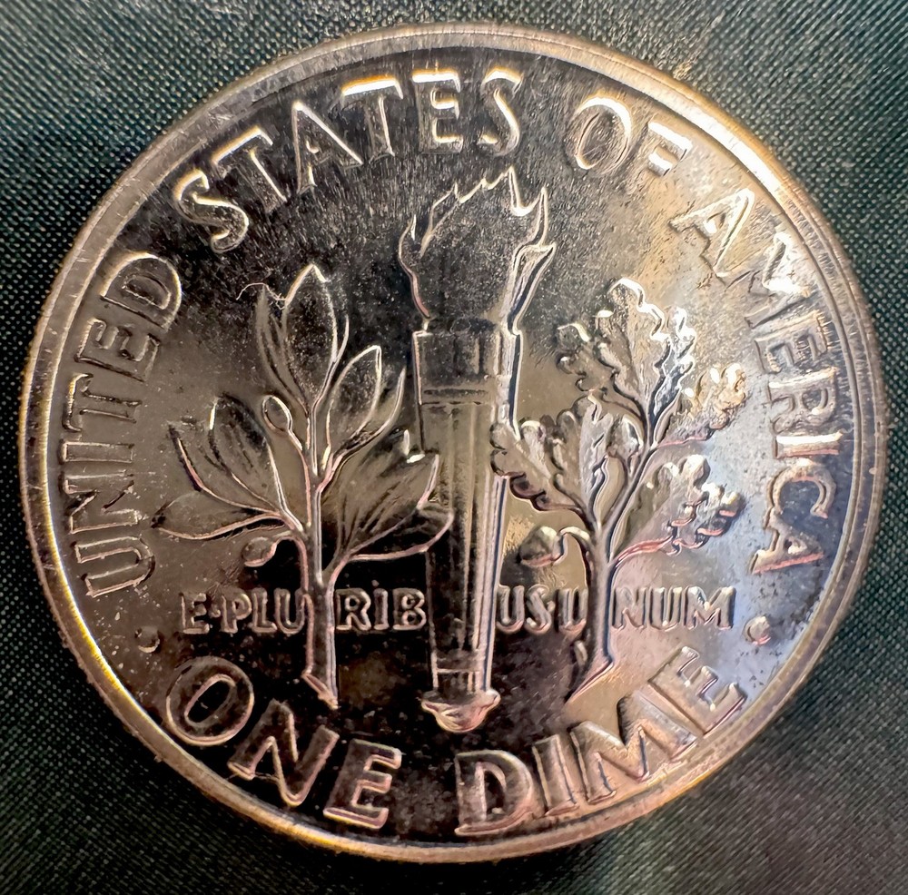 1957 dime no mint mark Proof Uncirculated