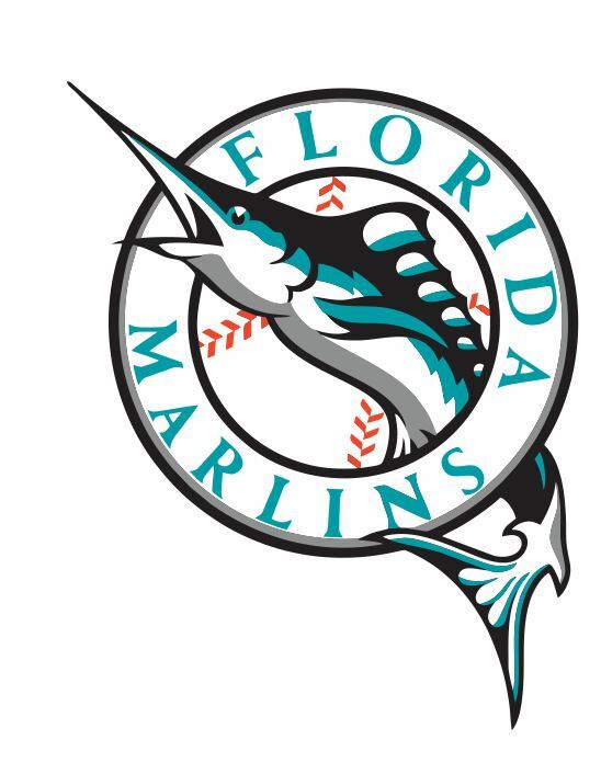 Florida Marlins MLB Baseball Sticker Decal S377