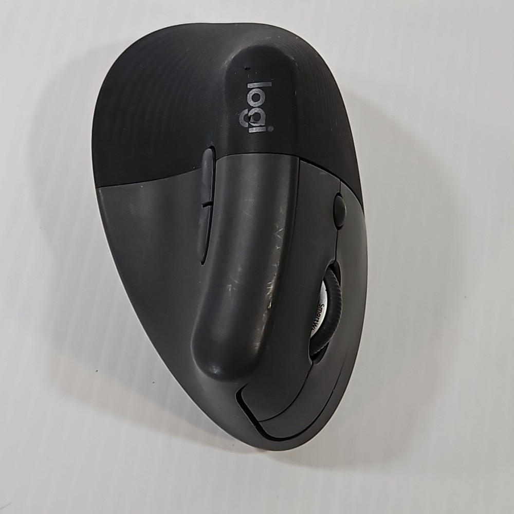 Logitech Lift Vertical Ergonomic Mouse Graphite Bluetooth