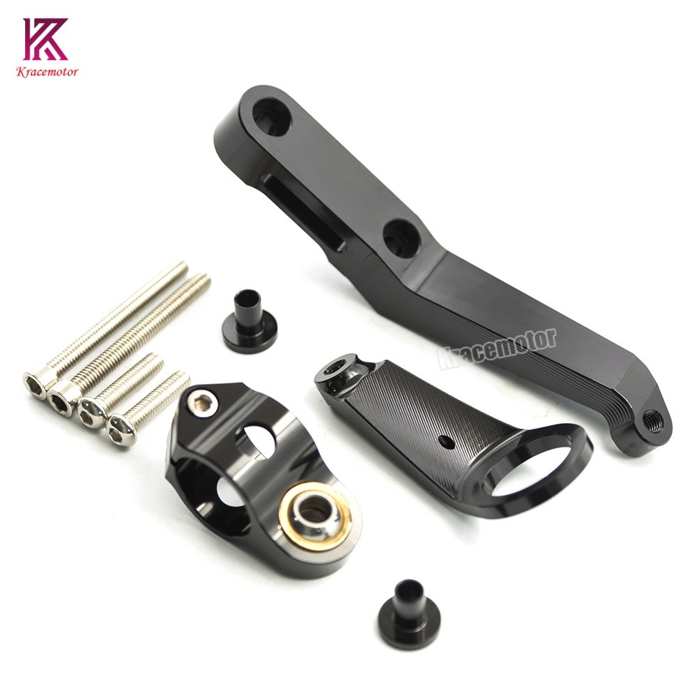 For Honda CBR954RR 2002-2003 CNC Steering Damper Stabilizer Bracket Kit Mounting
