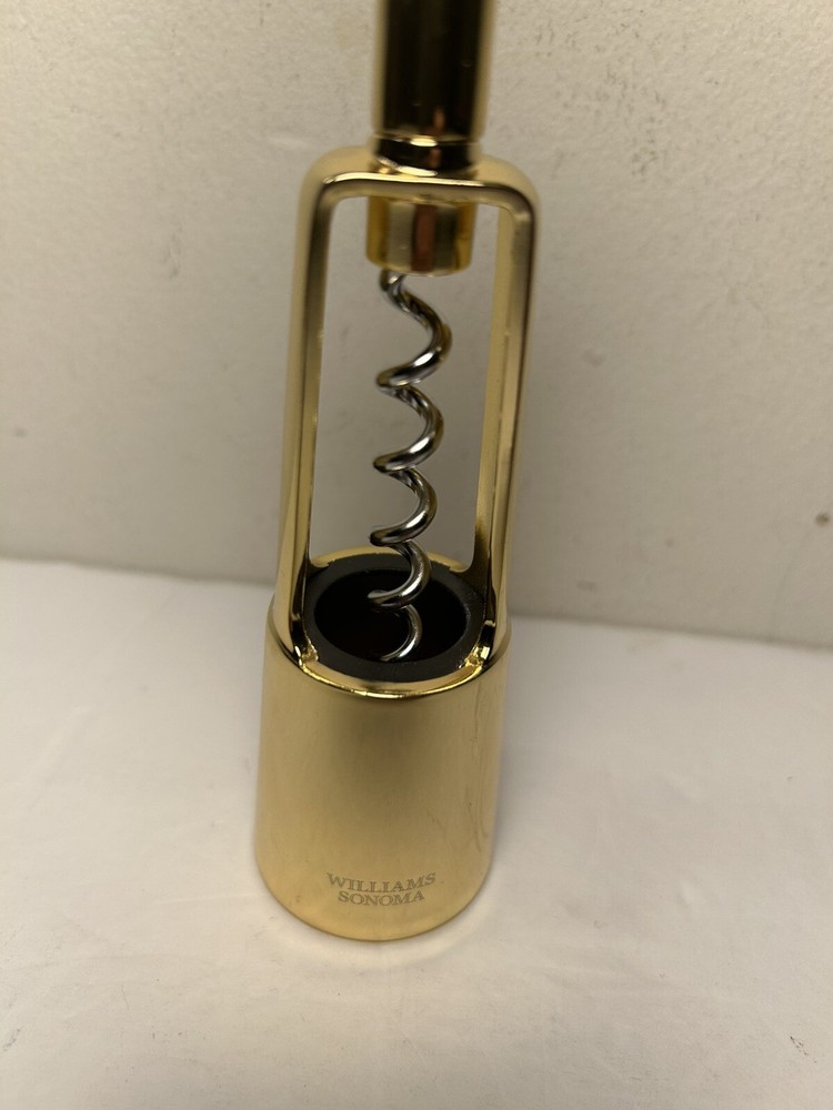 Williams Sonoma Heritage Endless Gold Corkscrew 6”