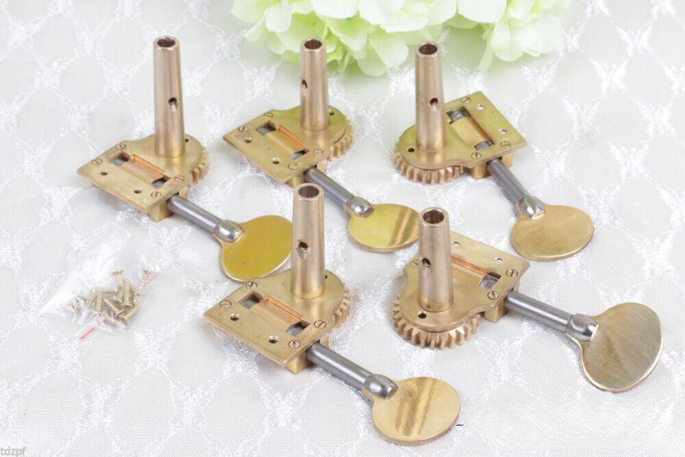 5string Upright Double Bass Pegs Independent String Winder Machine Winder