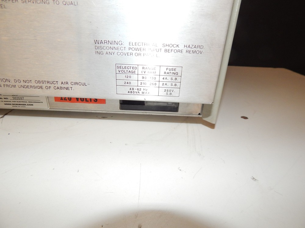 SCRIBNER CURRENT BOOSTER MODEL 365 (TJD33)