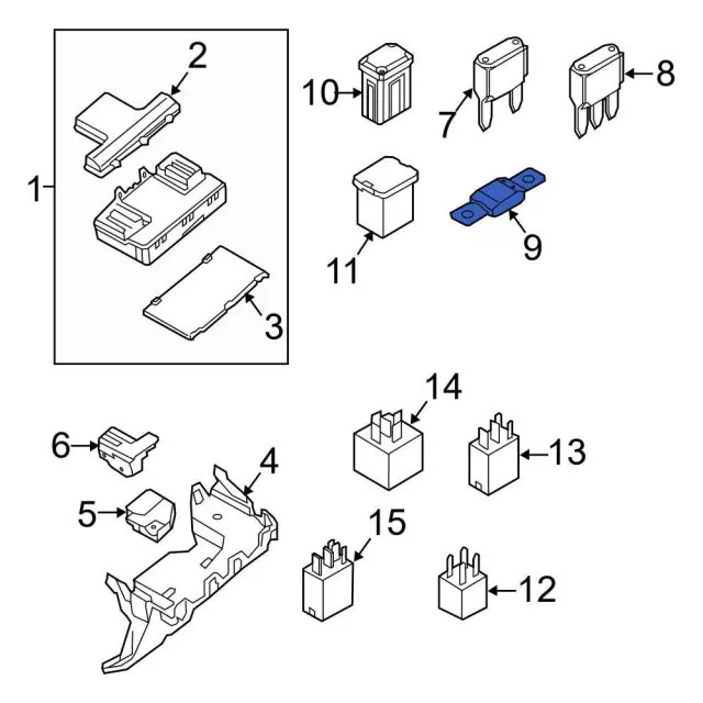 Genuine Ford Multi-Purpose Fuse CV6Z-14526-CA
