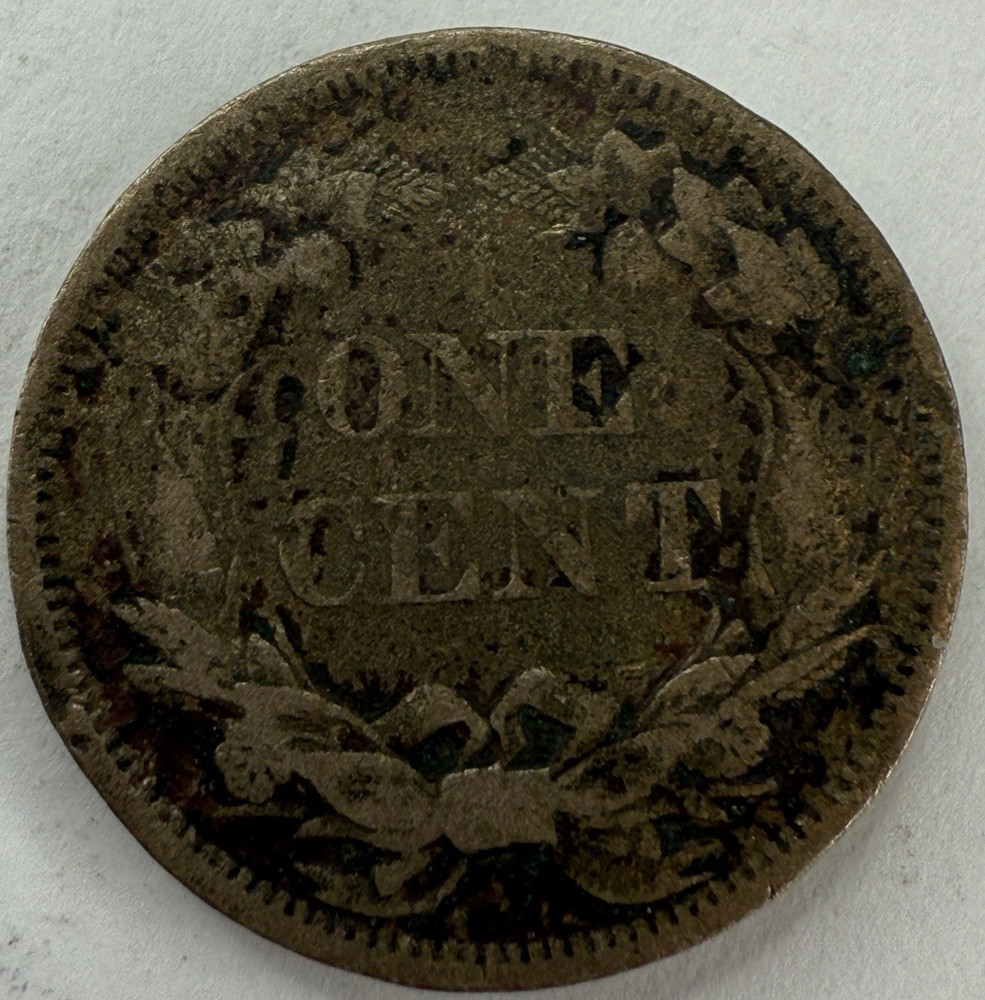 1858 Flying Eagle Cent Exact Coin Imaged #FLY106