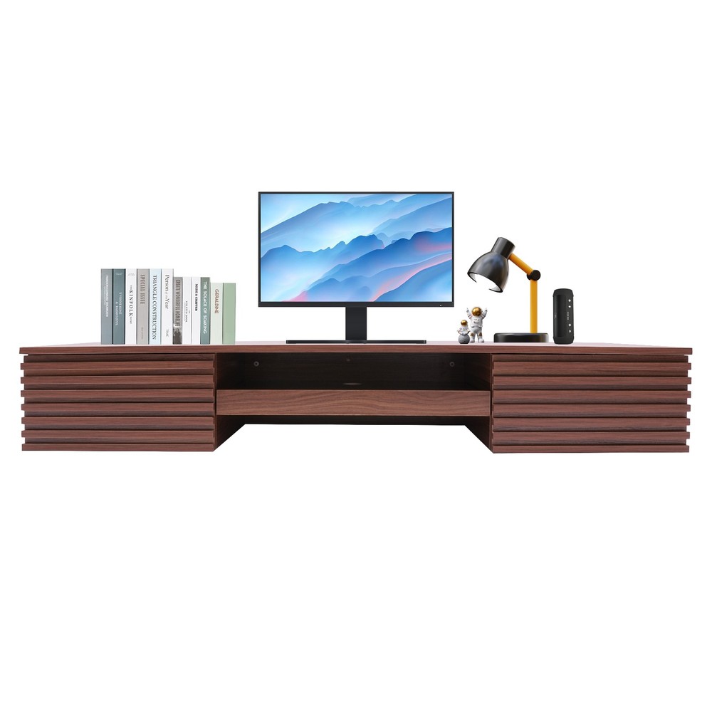 Max 120lbs Wall Mounted Desk Wall Mounted Desk W/Pull Out Drawer Wall Organizer