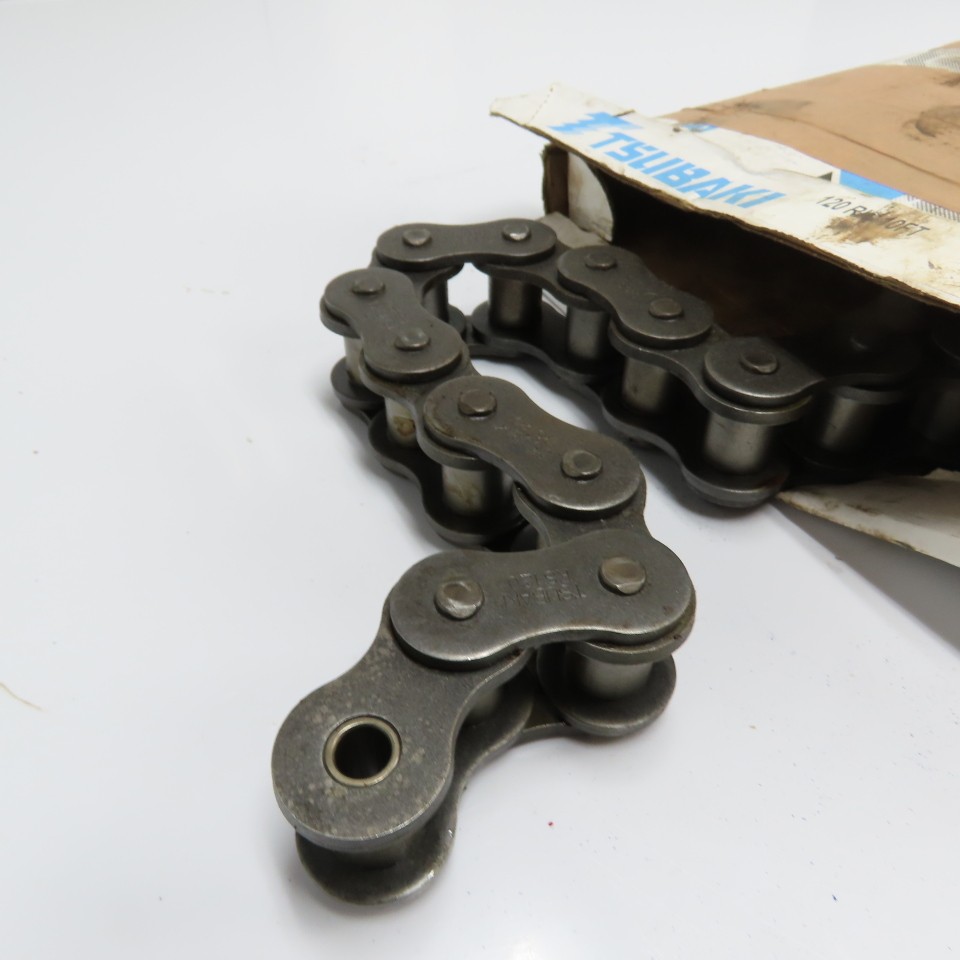 Tsubaki RS120 Riveted Roller Chain 10FT