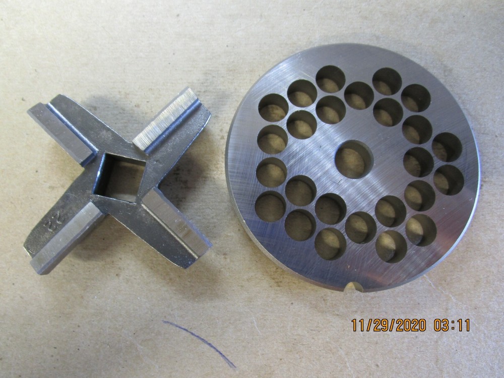 #22 3/8'' GRINDER PLATE & KNIFE SET