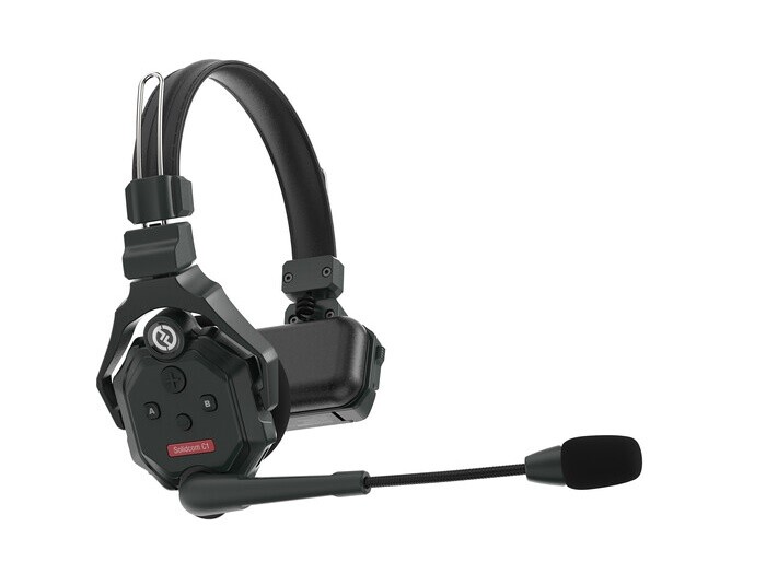 HL-Solidcom C1-4S Full-Duplex Wireless DECT Intercom System with 4 Headsets