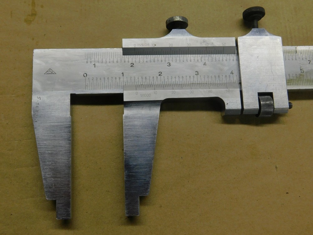 CSE 42" Outside 43" Inside Vernier Calipers Made in Germany