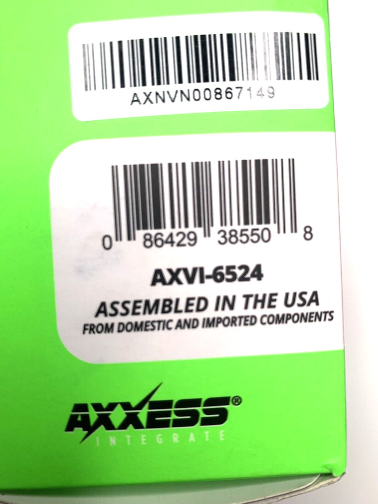 Axxess AXVI-6524 Data Interface Chrysler 2015-2017