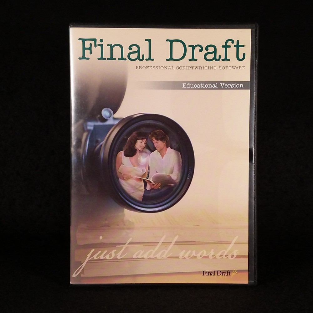 Final Draft - Version 8 - Educational Version - Windows / Mac Software - 2009