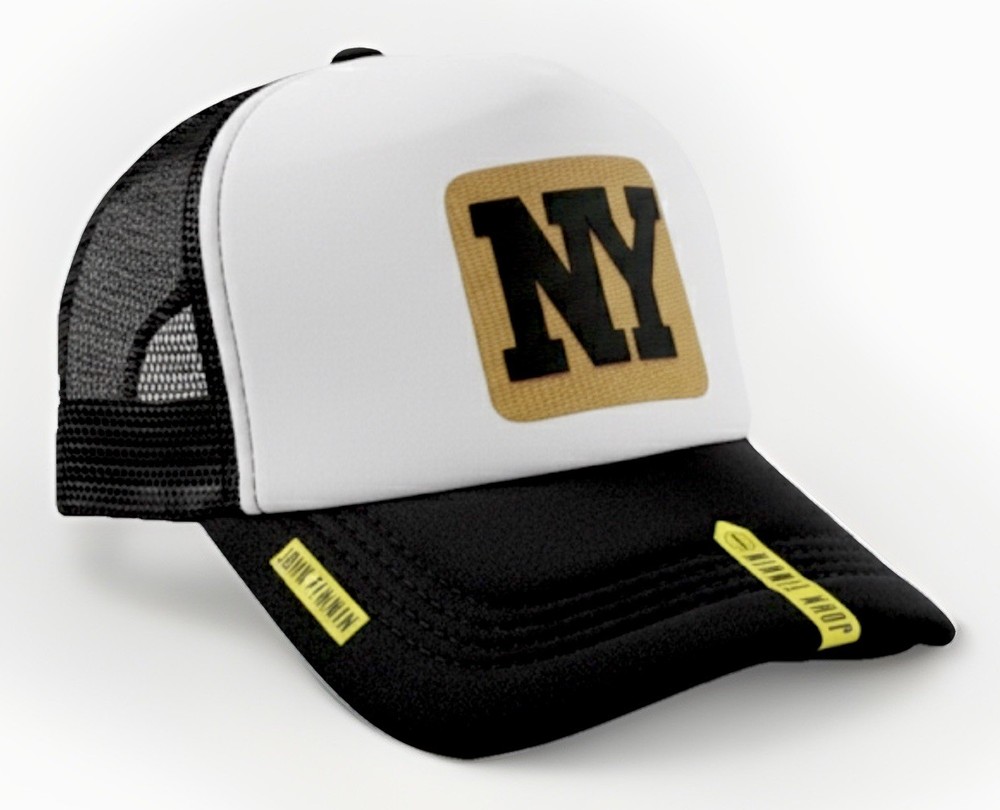 NY TRUCKER HAT FREE SIZE HIGH CROWN