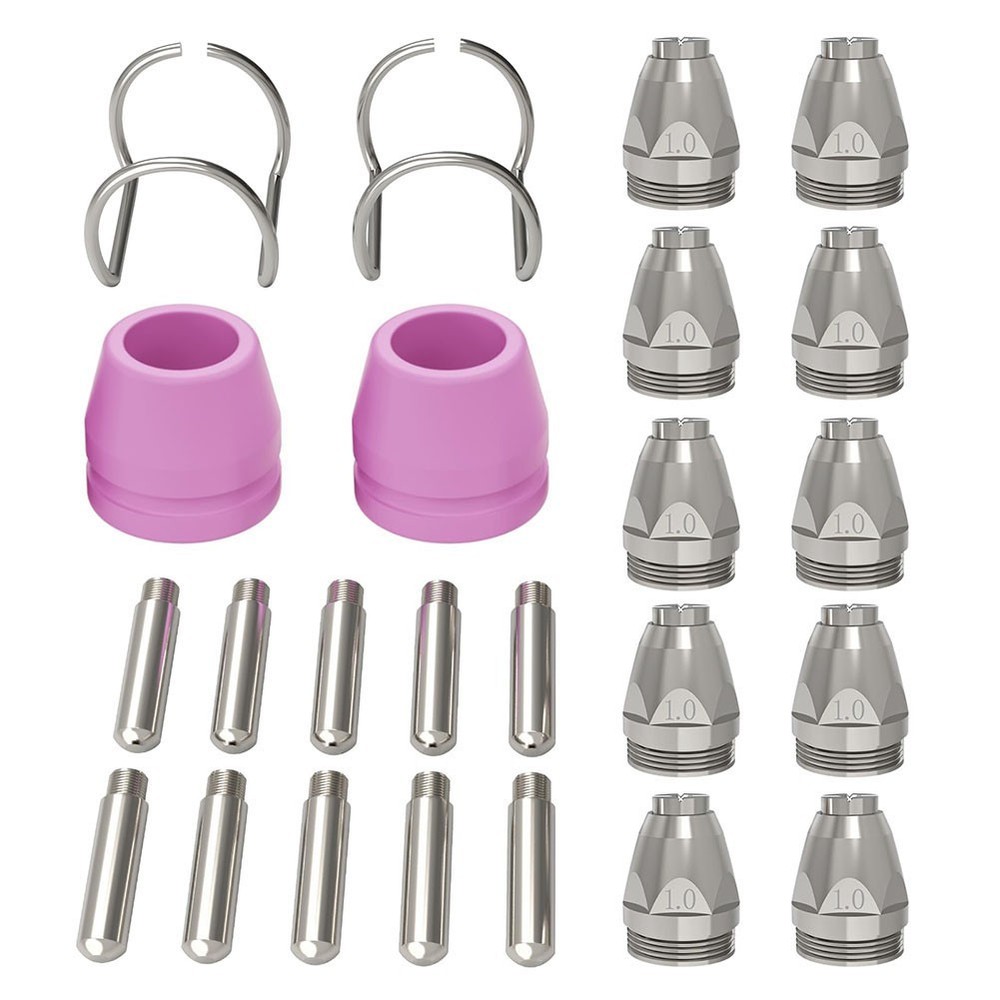Sustainable Performance with 24PCS Plasma Cutter Torch Consumables Set
