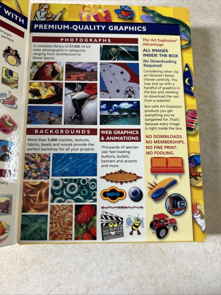 Nova Development Art Explosion 300,000 Software DVD Premium Image Collection NEW