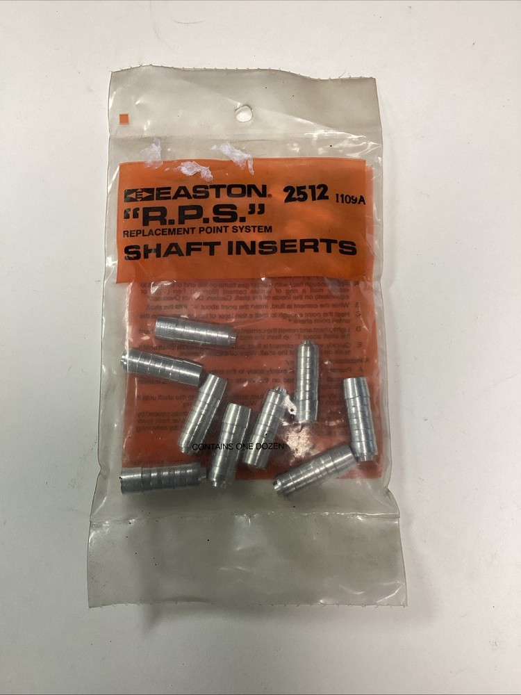 Easton 2512 R.P.S. Inserts 12 Pack