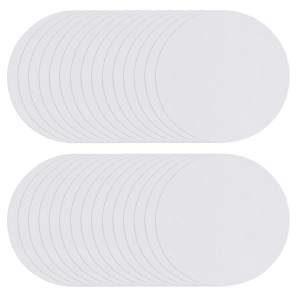 30pcs Sublimation Coasters Blanks Round Shape