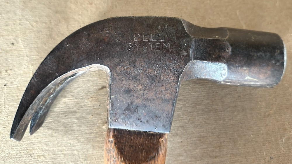 Vintage Stanley Hammer, Bell System imprint