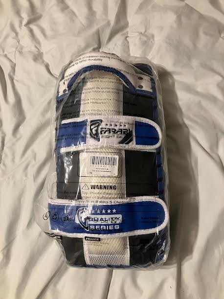 Farabi Thai Pad Training Kick Curved Coaching Kicking Regular, Blue -New
