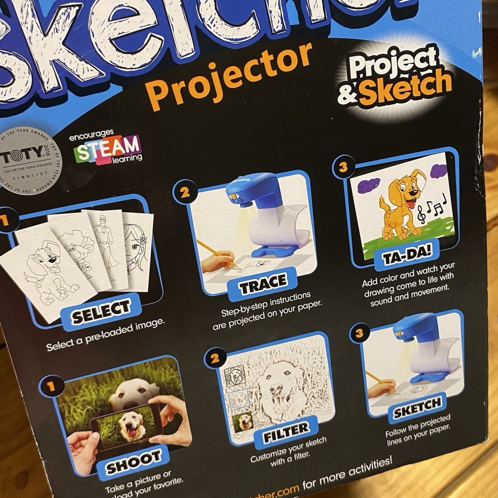 smART Sketcher Projector & Sketch Creative Learning Traceable Image 1 Cartridge